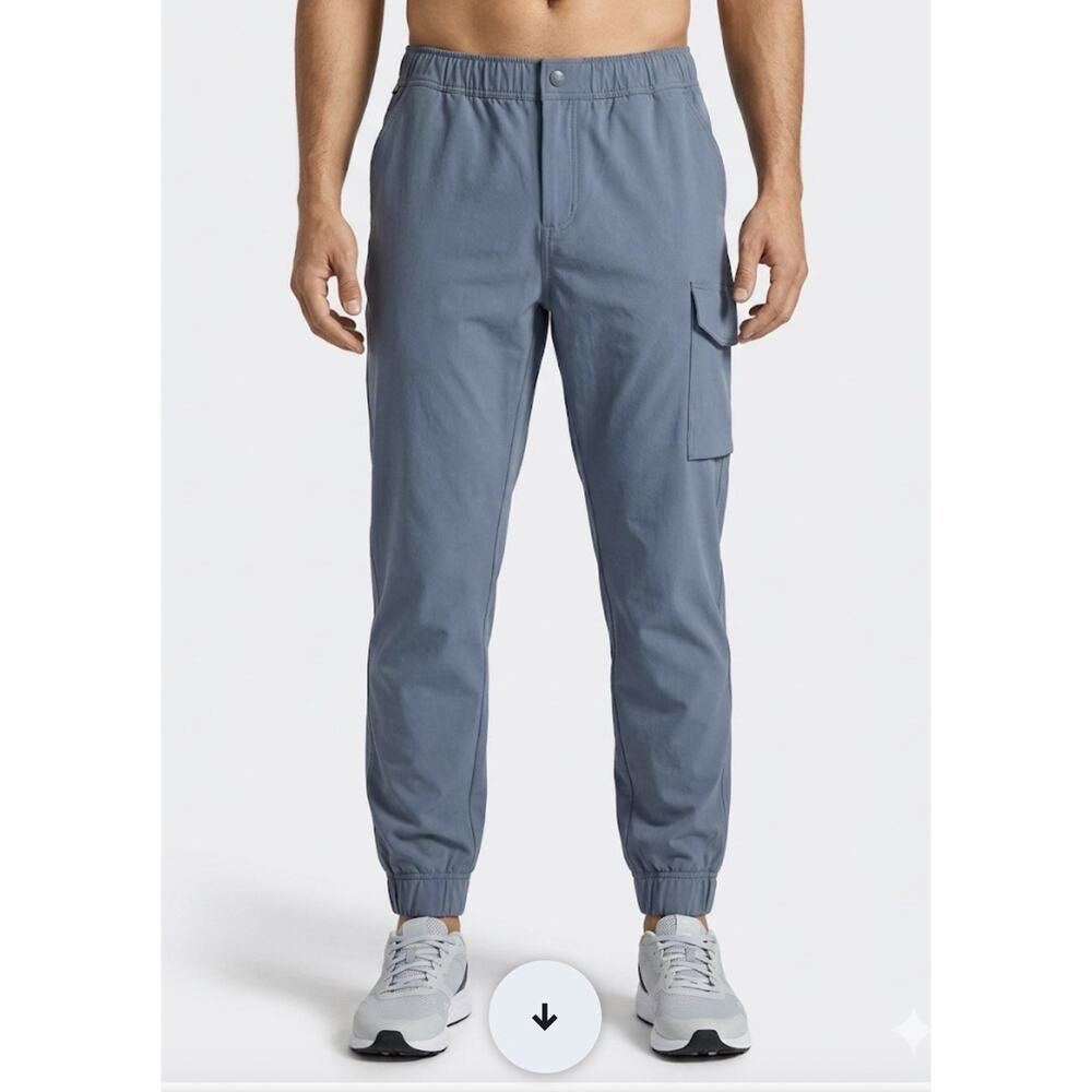 Timberland PRO Gray Cargo Stretch Tech Utility Elastic Waist Jogger Workwear 36